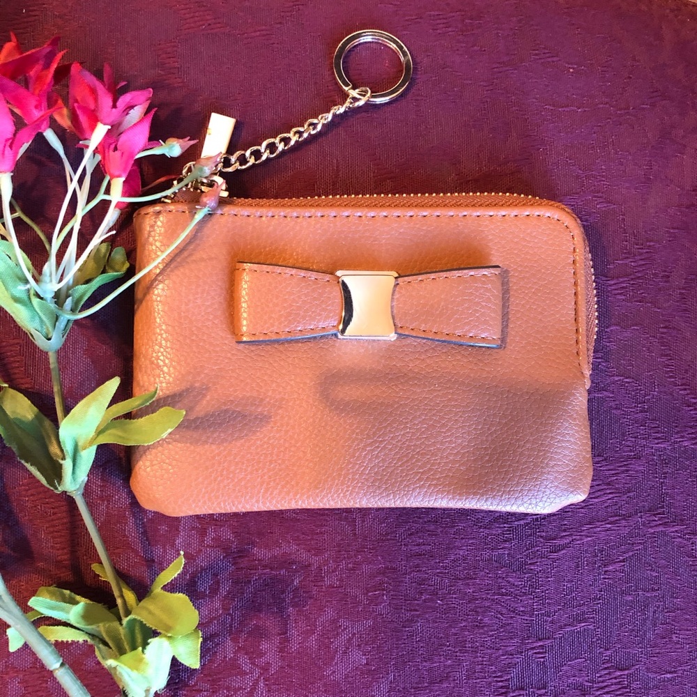 Clutch wallet key chain